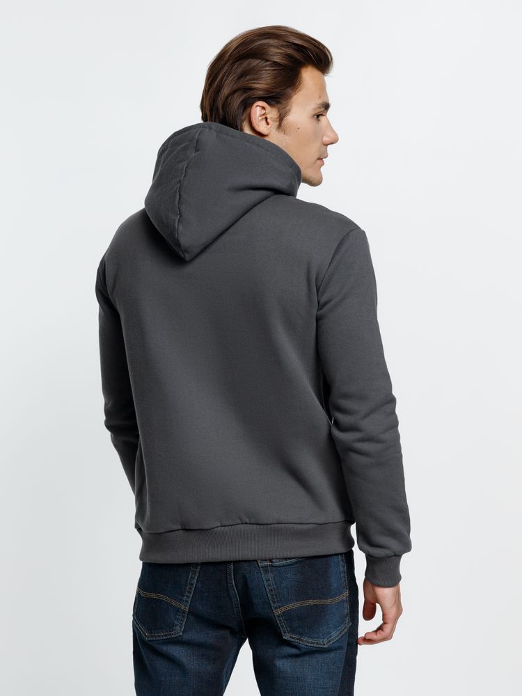 Худи Kirenga 2.0 Heavy, темно-серое (графит) / Миниатюра модельного (1000)