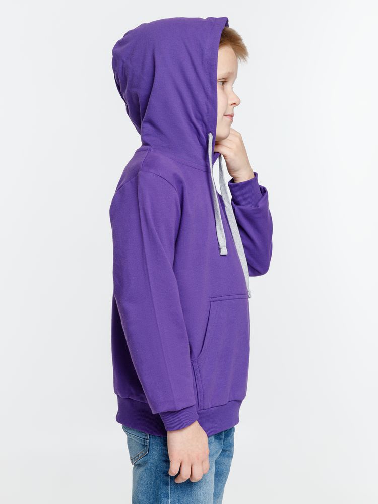 Толстовка с капюшоном детская Kirenga Kids, фиолетовая / Миниатюра модельного (1000)