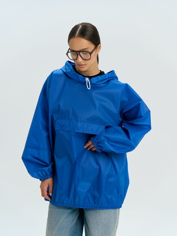 Дождевик-анорак Alatau, укороченный, синий, единый размер / Миниатюра модельного (1000)