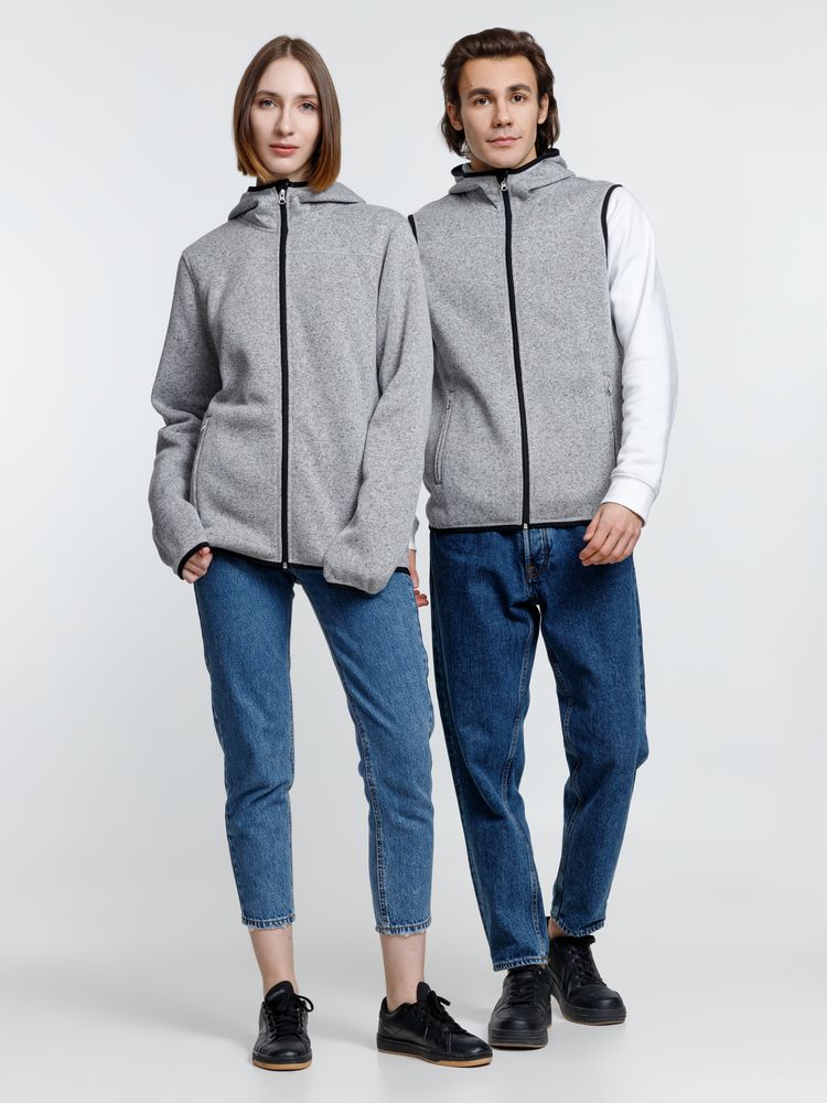 Куртка с капюшоном унисекс Gotland, серая / Миниатюра модельного (1000)