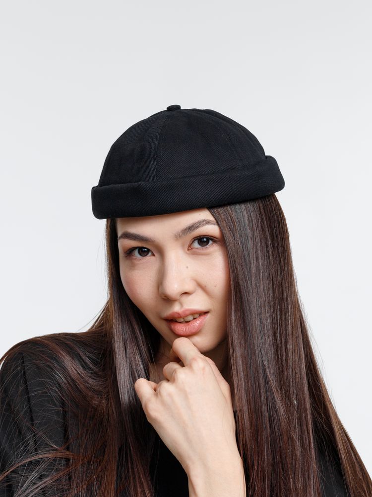 Кепка без козырька Marinero, черная / Миниатюра модельного (1000)