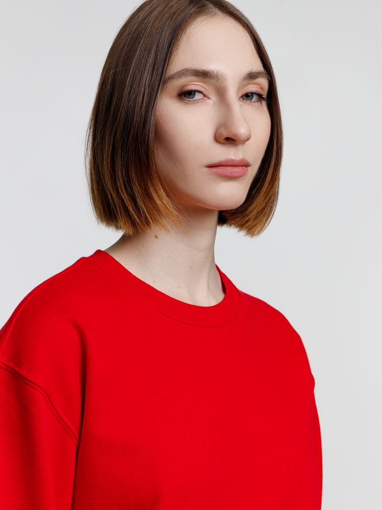 Свитшот унисекс Columbia, красный / Миниатюра модельного (1000)