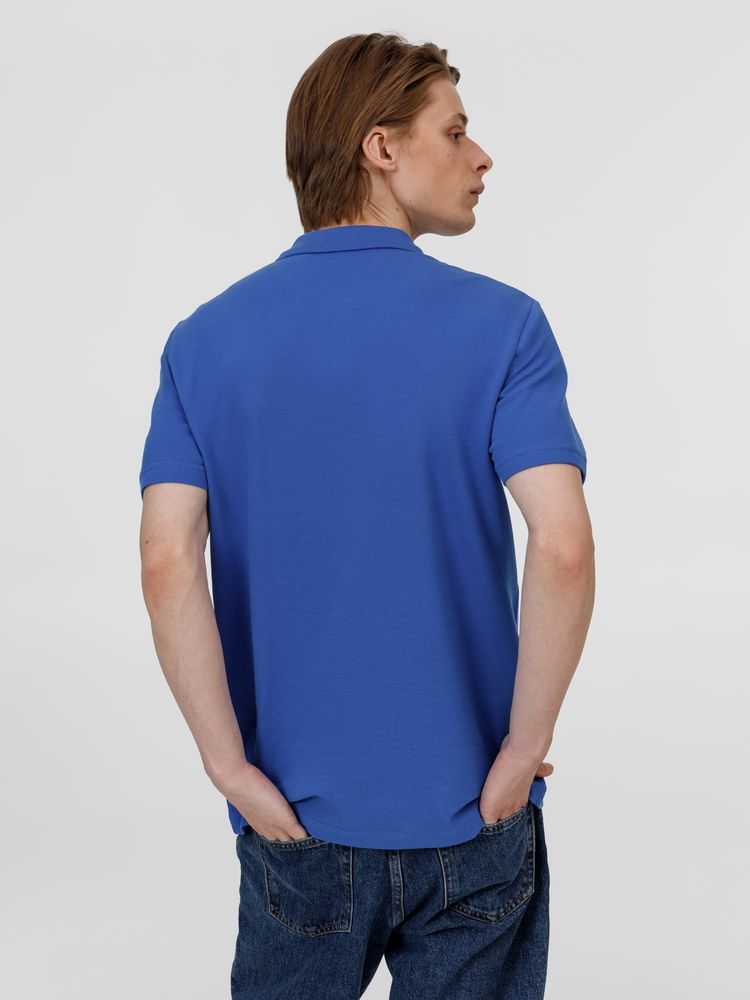 Рубашка поло унисекс Pulse, ярко-синяя (royal) / Миниатюра модельного (1000)