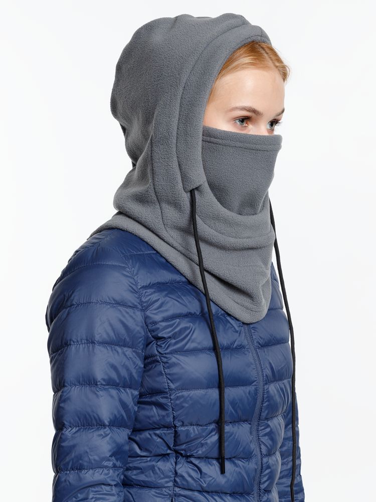 Балаклава-капюшон Nesse, серая / Миниатюра модельного (1000)