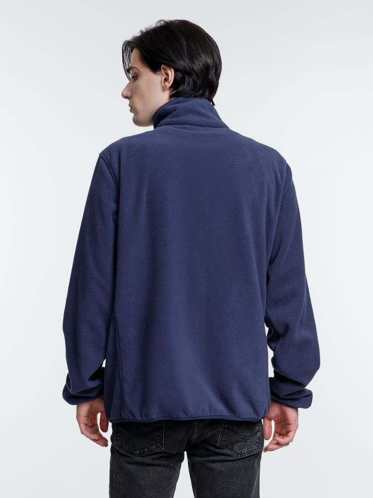 Куртка флисовая унисекс Nesse, темно-синяя / Миниатюра модельного (1000)