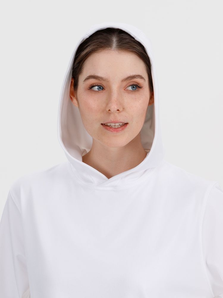Худи унисекс Morfiss, белое / Миниатюра модельного (1000)