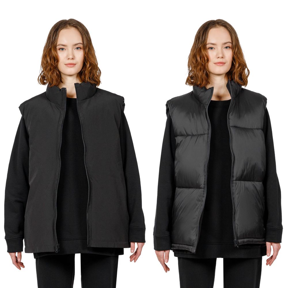 Жилет двусторонний V2, черный / Миниатюра модельного (1000)