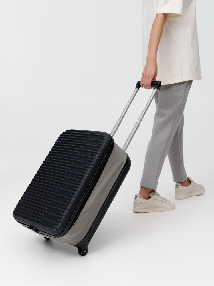 Чемодан Bonfold, черный с серым / Миниатюра модельного (1000)