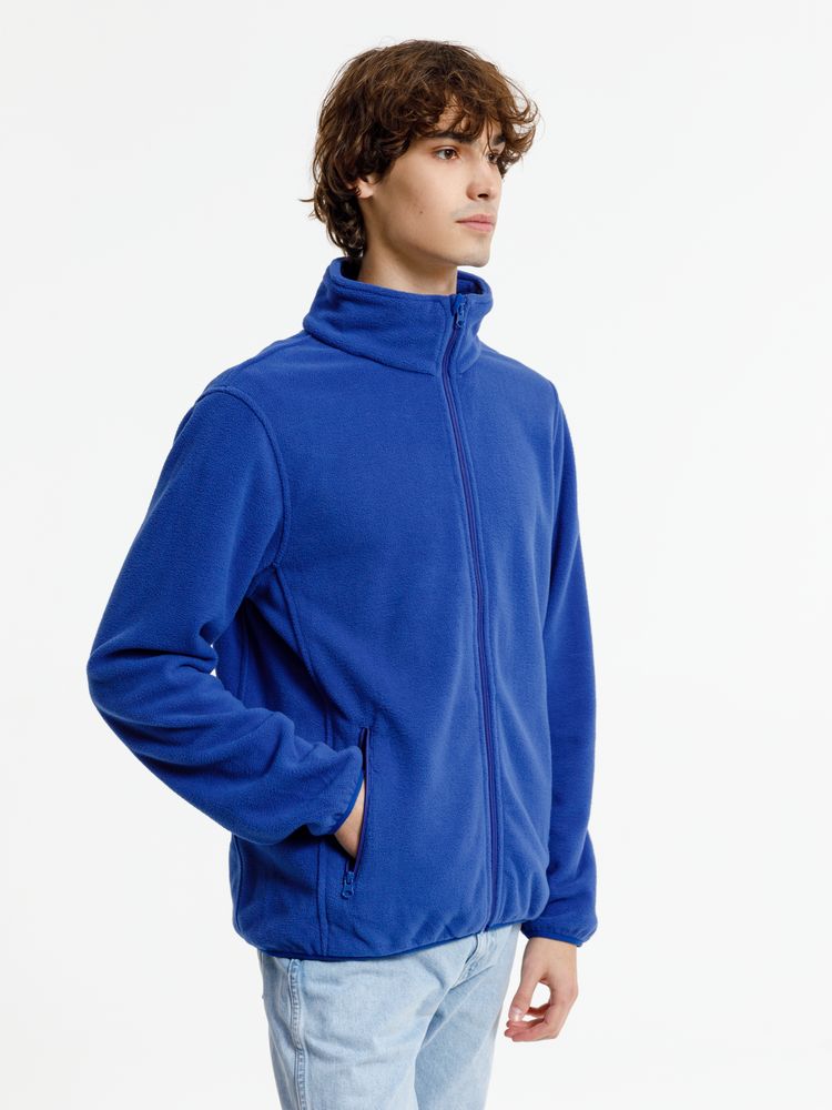 Куртка флисовая унисекс Nesse, синяя / Миниатюра модельного (1000)