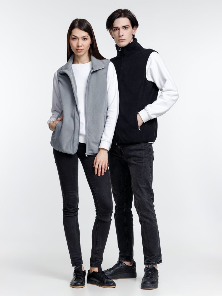 Жилет флисовый унисекс Nesse, синий / Миниатюра модельного (1000)