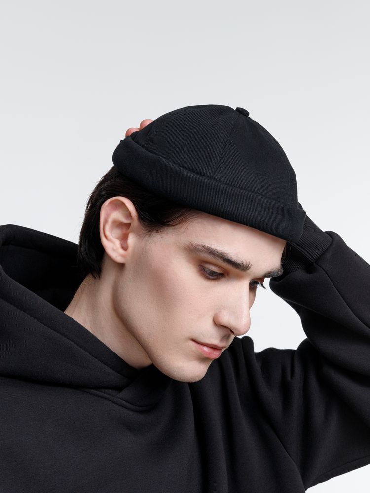 Кепка без козырька Marinero, черная / Миниатюра модельного (1000)