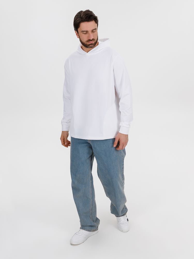 Худи унисекс Morfiss, белое / Миниатюра модельного (1000)