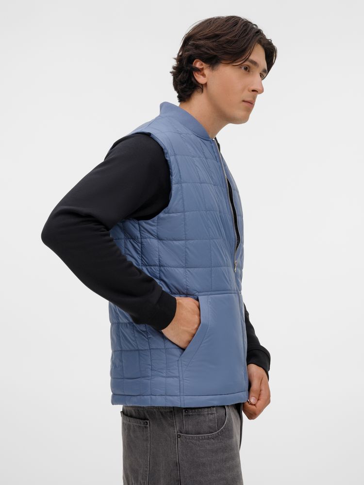 Жилет унисекс Warmbridge, синий (джинс) / Миниатюра модельного (1000)