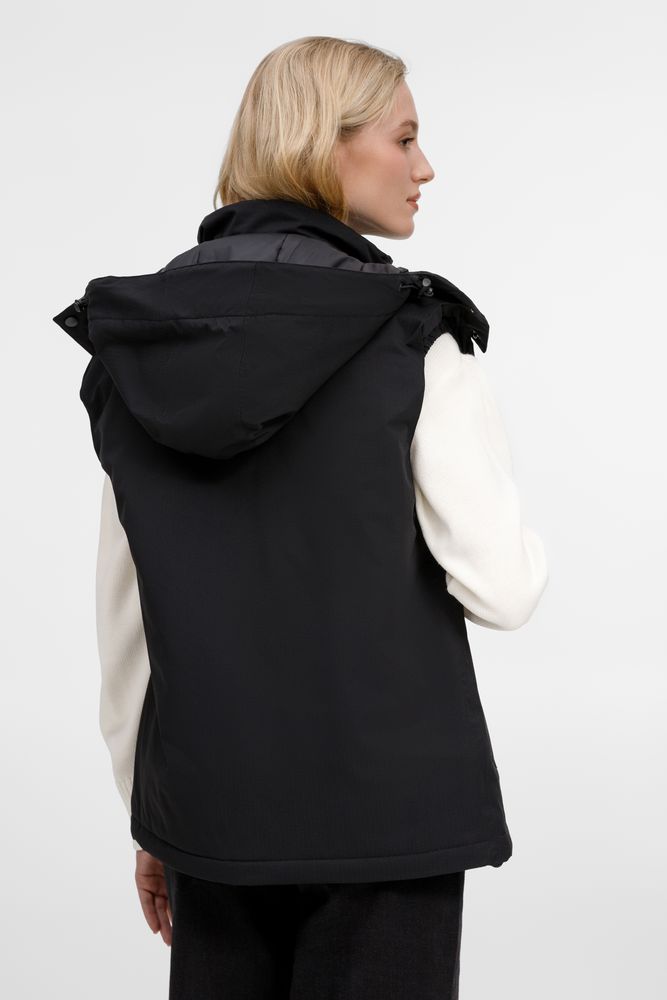 Жилет унисекс Sfera, черный / Миниатюра модельного (1000)