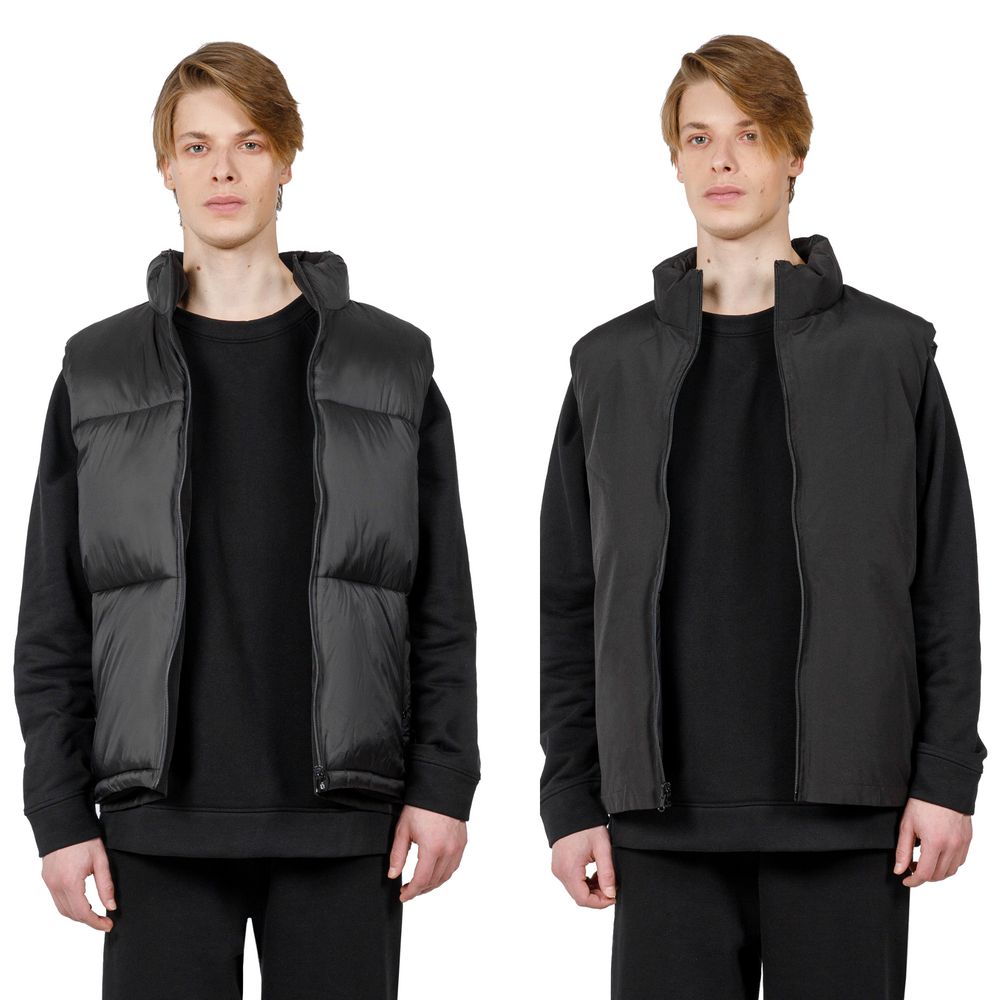 Жилет двусторонний V2, черный / Миниатюра модельного (1000)