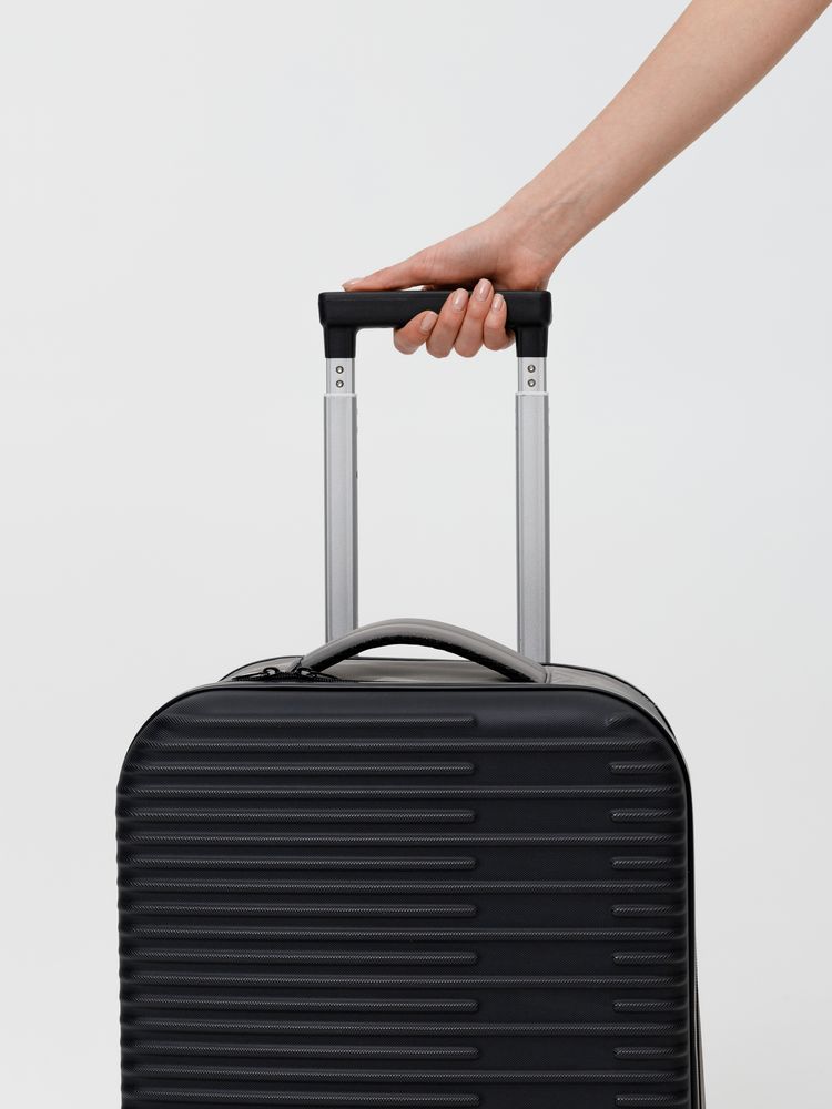 Чемодан Bonfold, черный с серым / Миниатюра модельного (1000)