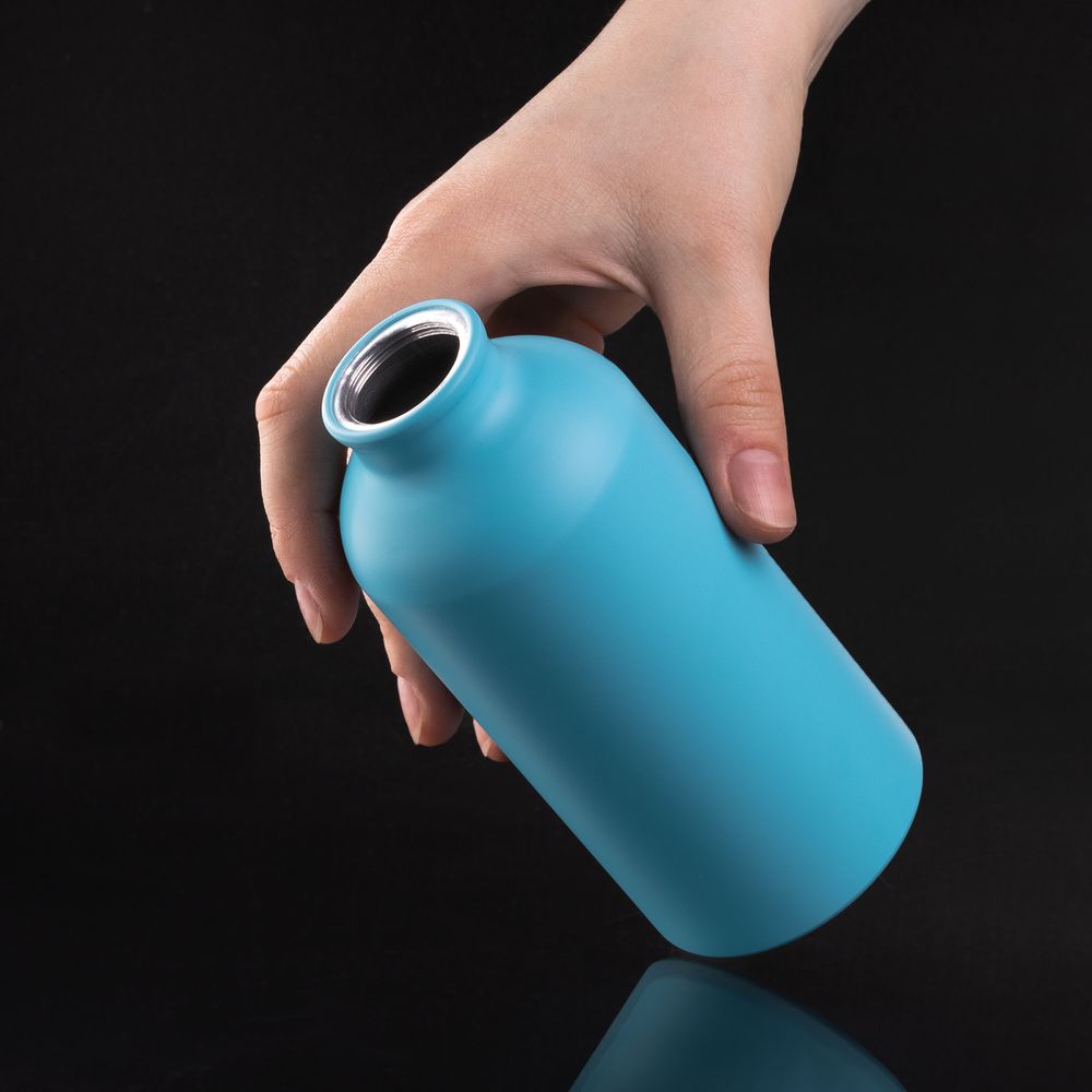 Бутылка для воды Funrun 400, светло-бирюзовая / Миниатюра имиджевого (1000)