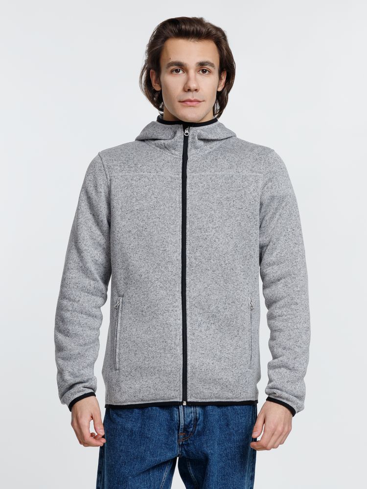 Куртка с капюшоном унисекс Gotland, серая / Миниатюра модельного (1000)