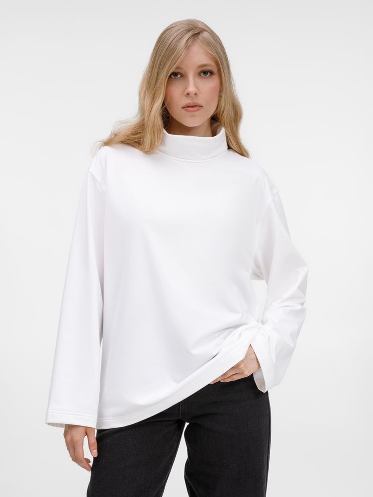 Лонгслив Morfiss, белый / Миниатюра модельного (1000)