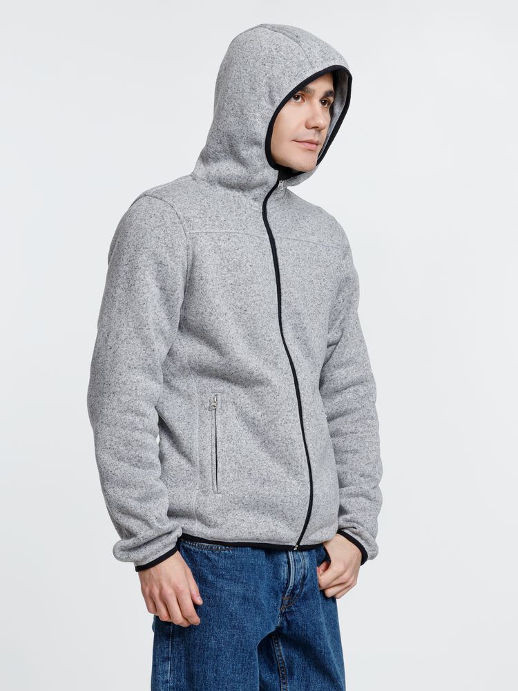 Куртка с капюшоном унисекс Gotland, серая / Миниатюра модельного (1000)