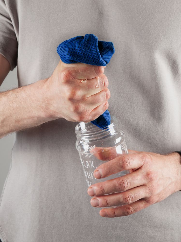 Охлаждающее полотенце Weddell, синее / Миниатюра имиджевого (1000)