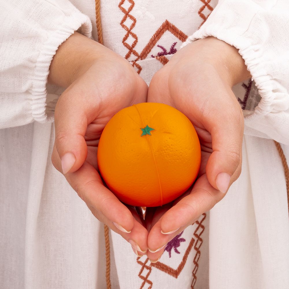 Антистресс «Мандарин» / Миниатюра имиджевого (1000)