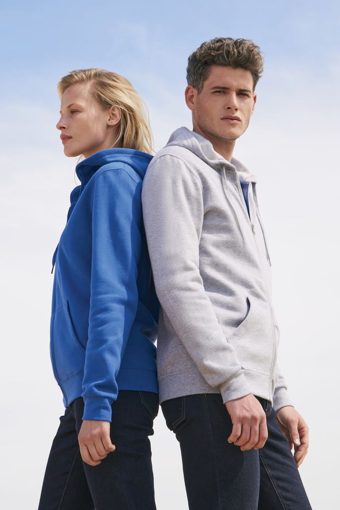 Толстовка унисекс Stone, серый меланж / Миниатюра имиджевого (1000)