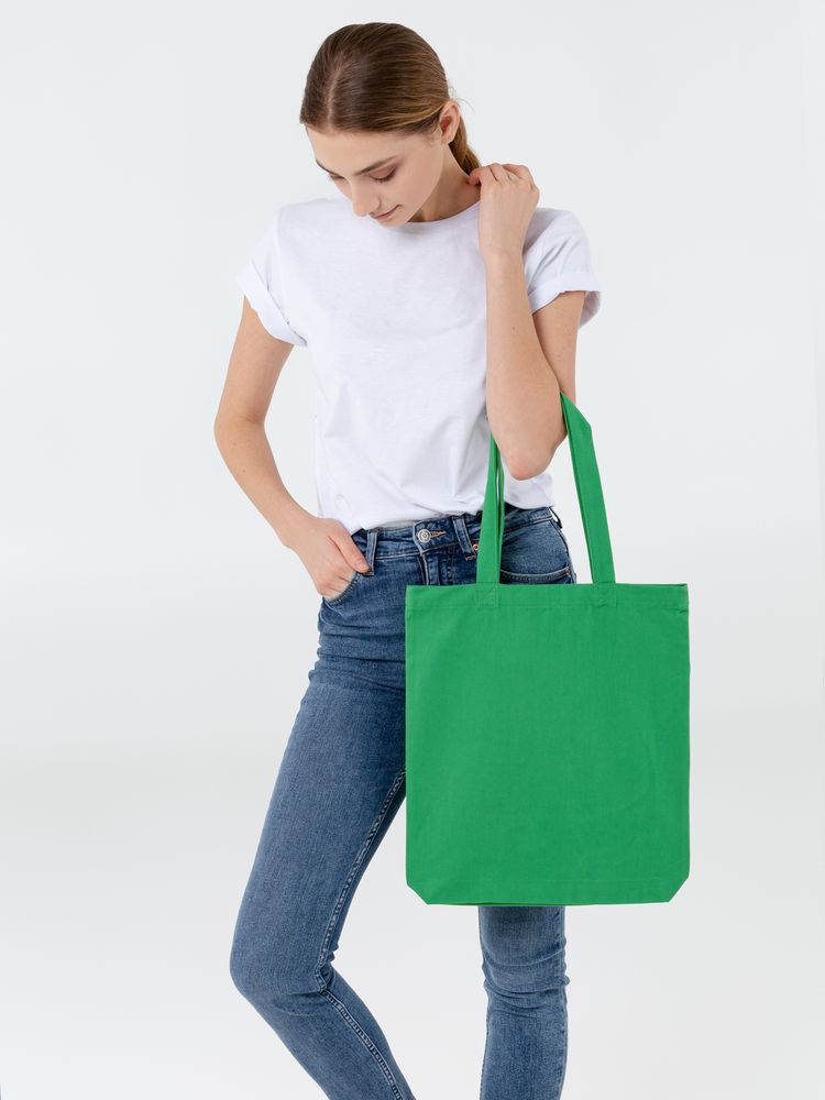 Холщовая сумка Avoska, зеленая / Миниатюра модельного (1000)