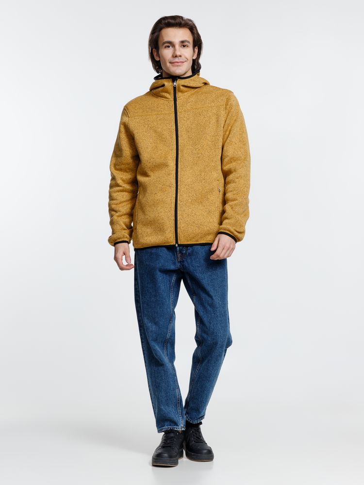 Куртка с капюшоном унисекс Gotland, горчичная / Миниатюра модельного (1000)