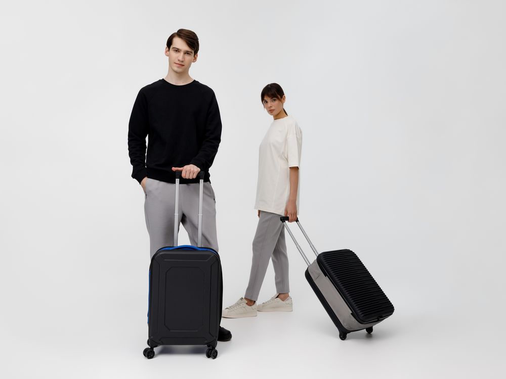 Чемодан Bonfold, черный с серым / Миниатюра модельного (1000)