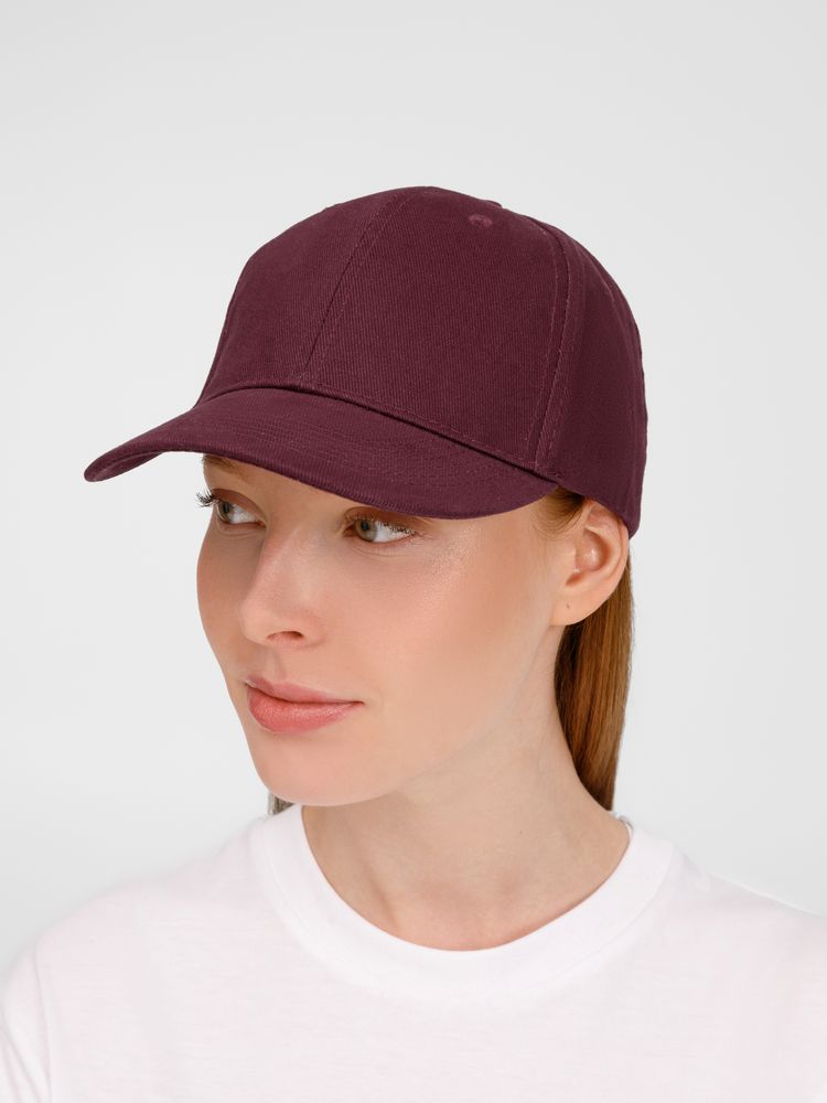 Бейсболка Buffalo, бордовая / Миниатюра модельного (1000)