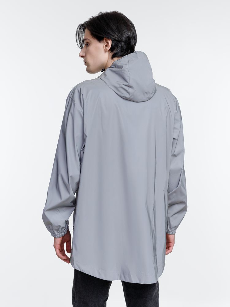 Парка Manifest из светоотражающей ткани, серая / Миниатюра модельного (1000)