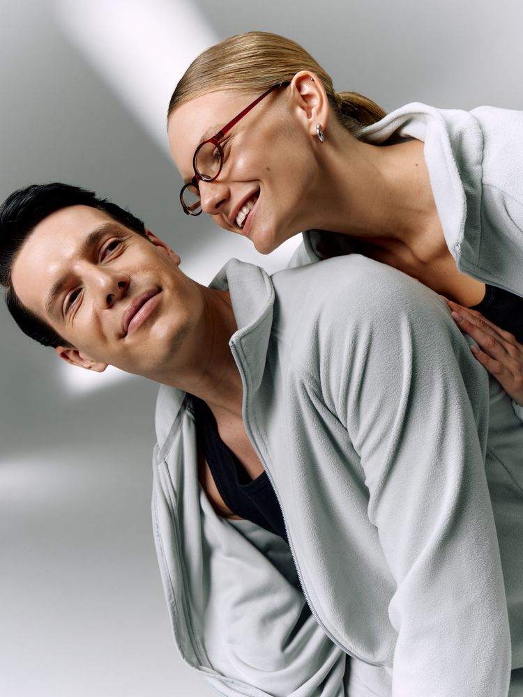 Куртка флисовая унисекс Fliska, светло-серая / Миниатюра имиджевого (1000)