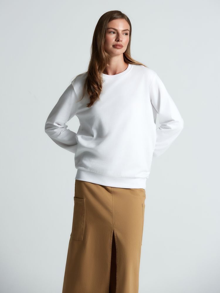 Свитшот Toima 2.0, белый / Миниатюра модельного (1000)