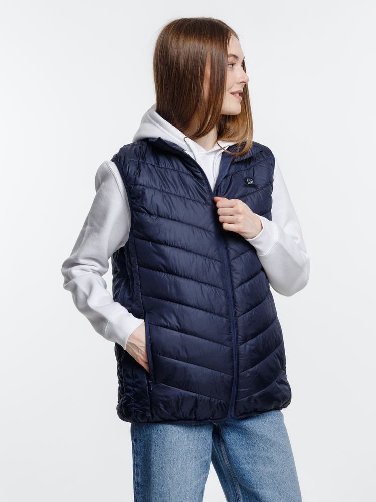 Жилет с подогревом Thermalli Valmorel, темно-синий / Миниатюра модельного (1000)