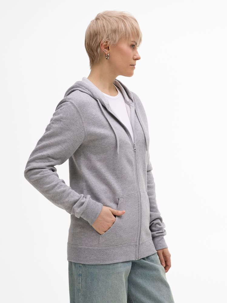 Толстовка унисекс Stone, серый меланж / Миниатюра модельного (1000)