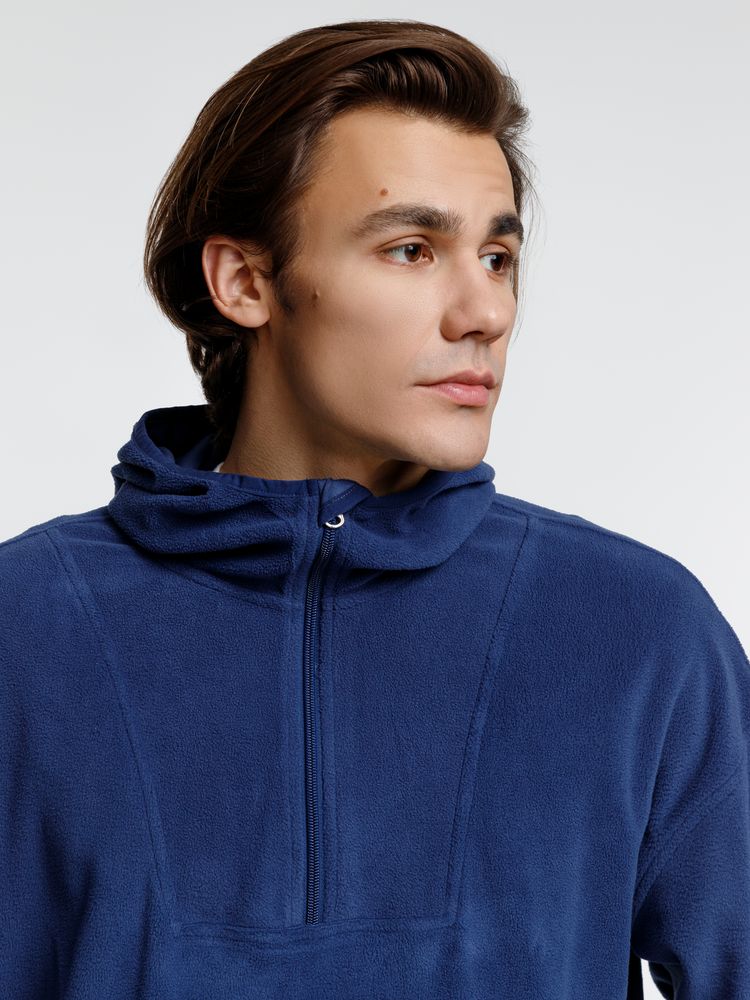 Анорак флисовый унисекс Fliska, темно-синий / Миниатюра модельного (1000)