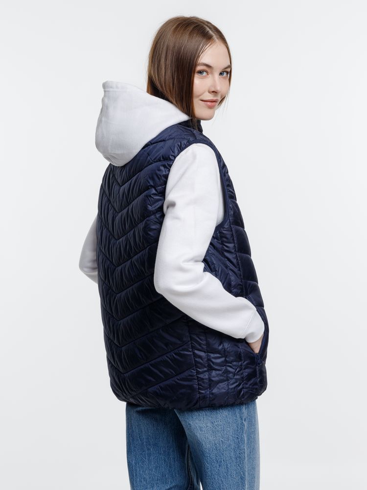 Жилет с подогревом Thermalli Valmorel, темно-синий / Миниатюра модельного (1000)