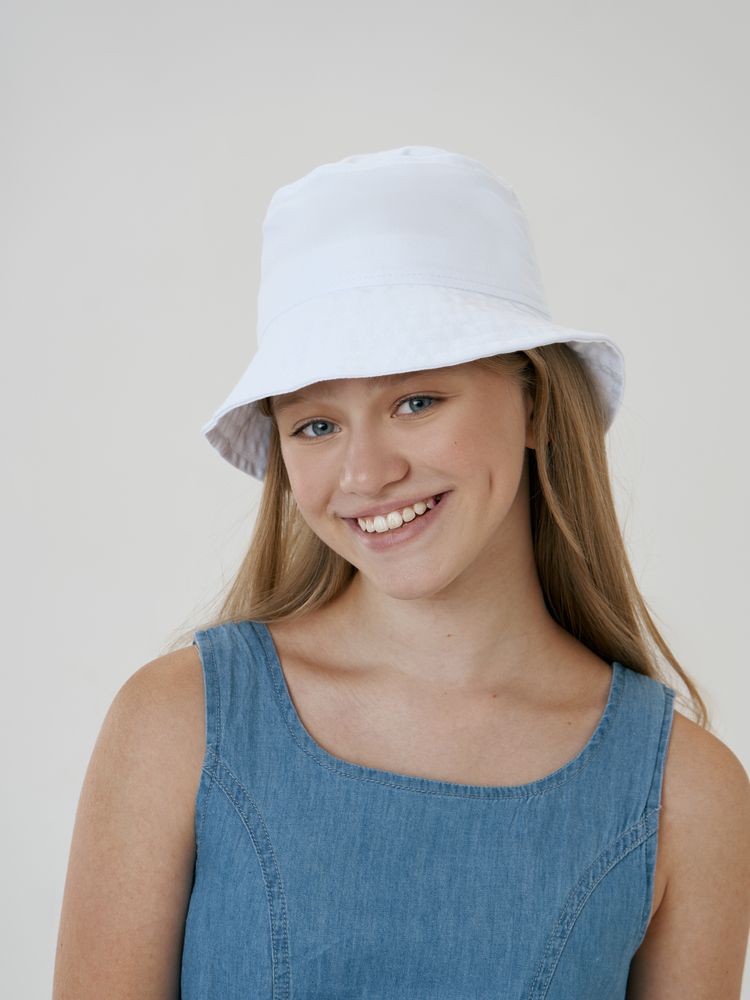 Панама детская Challenge Kids, белая / Миниатюра модельного (1000)