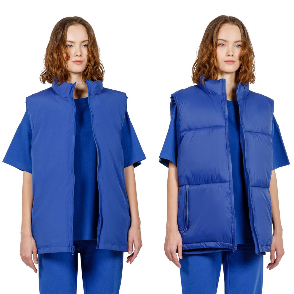 Жилет двусторонний V2, синий / Миниатюра модельного (1000)