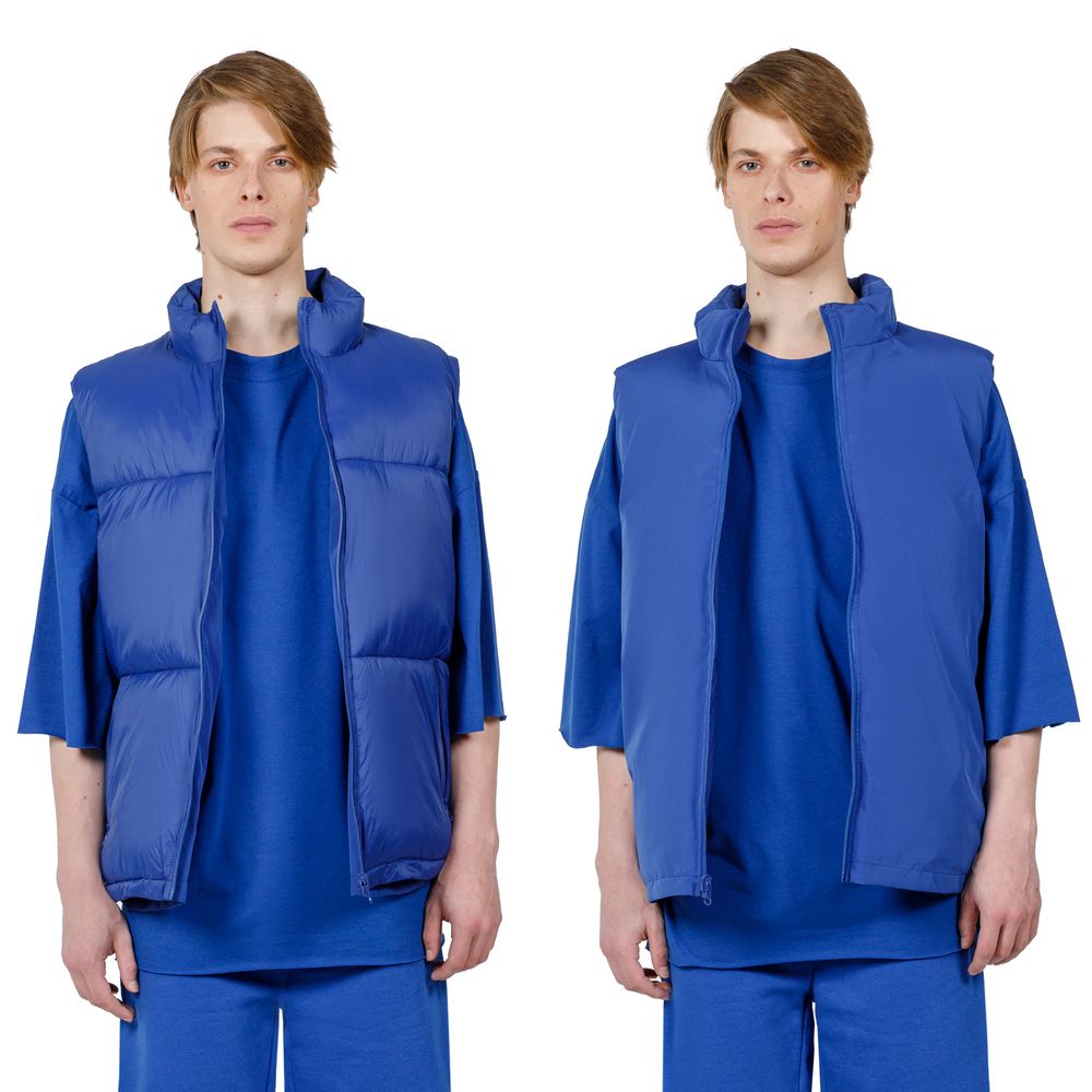 Жилет двусторонний V2, синий / Миниатюра модельного (1000)