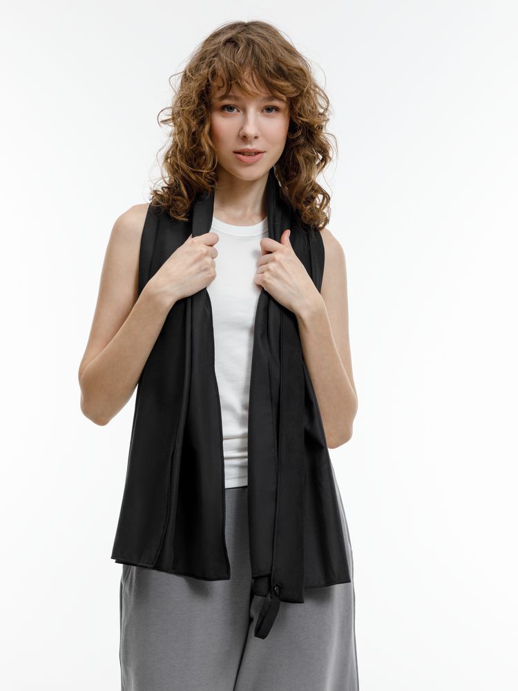 Полотенце спортивное Snaab, черное / Миниатюра модельного (1000)