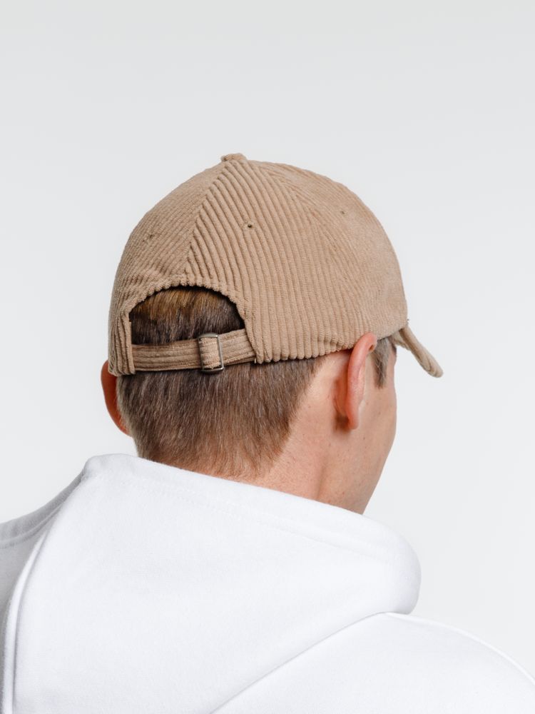 Бейсболка Soft Core, бежевая / Миниатюра модельного (1000)