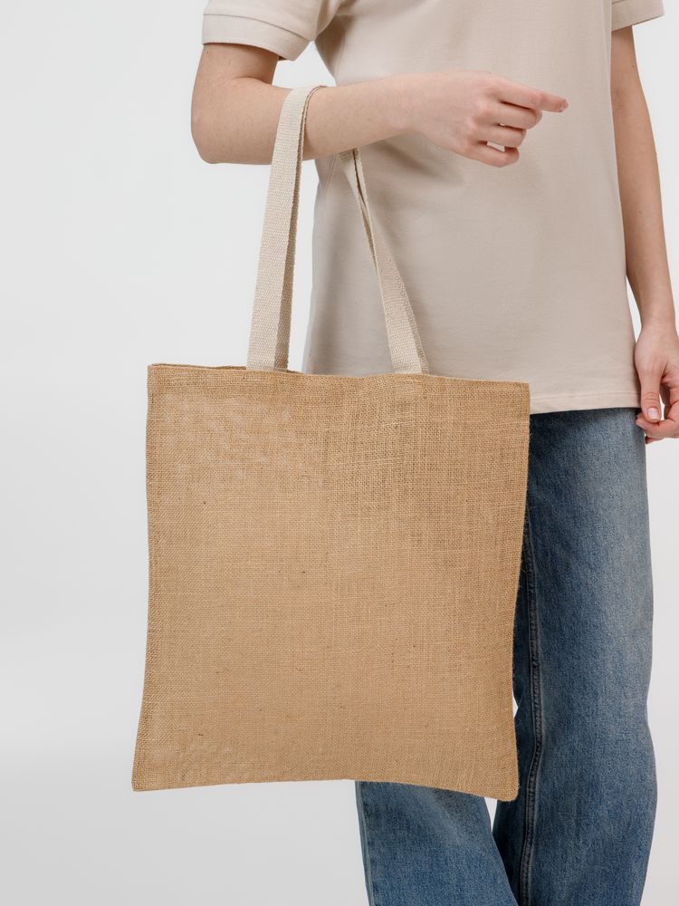 Холщовая сумка на плечо Juhu, неокрашенная / Миниатюра модельного (1000)