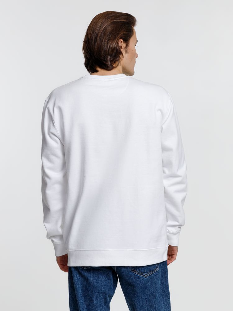 Свитшот унисекс Columbia, белый / Миниатюра модельного (1000)