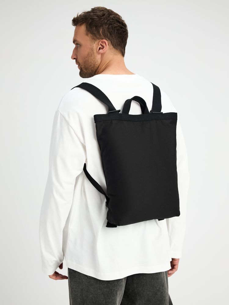 Рюкзак холщовый Discovery Bag, черный / Миниатюра модельного (1000)