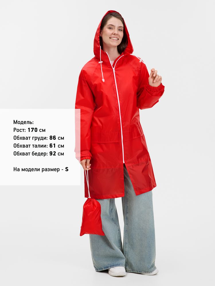 Дождевик Rainman Zip Pro, красный / Миниатюра модельного (1000)