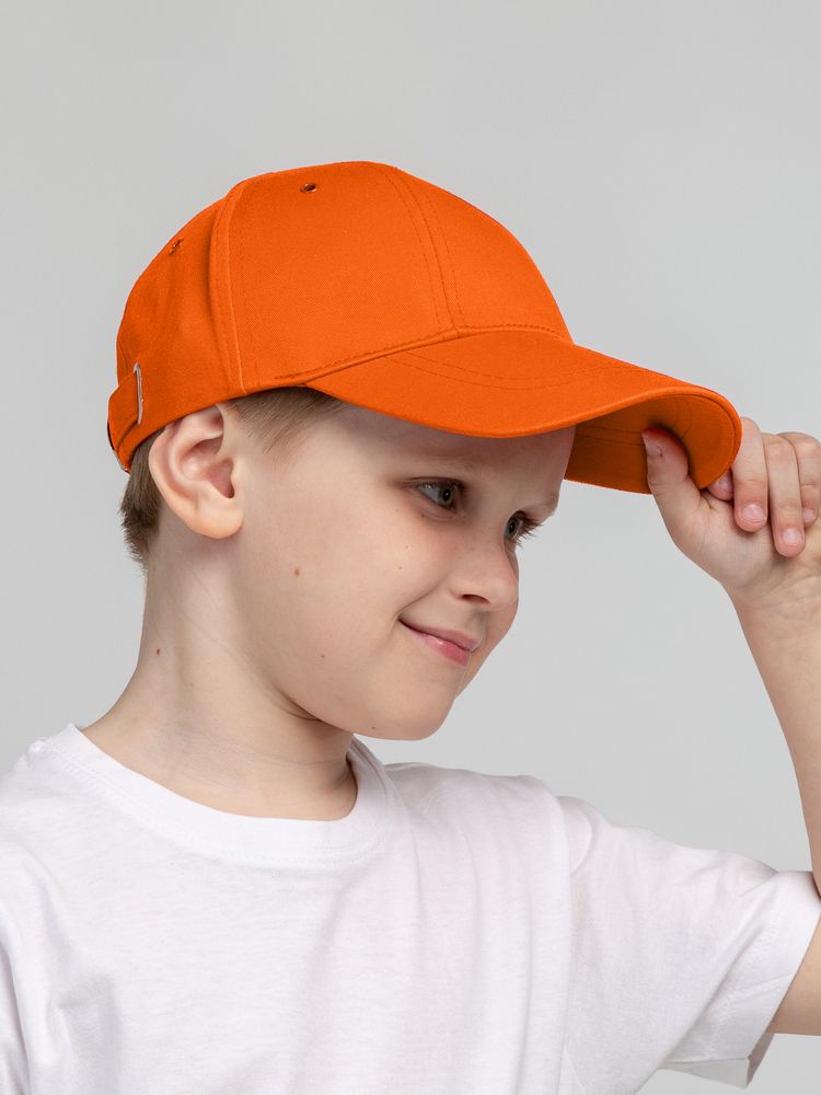 Бейсболка детская Capture Kids, оранжевая / Миниатюра модельного (1000)