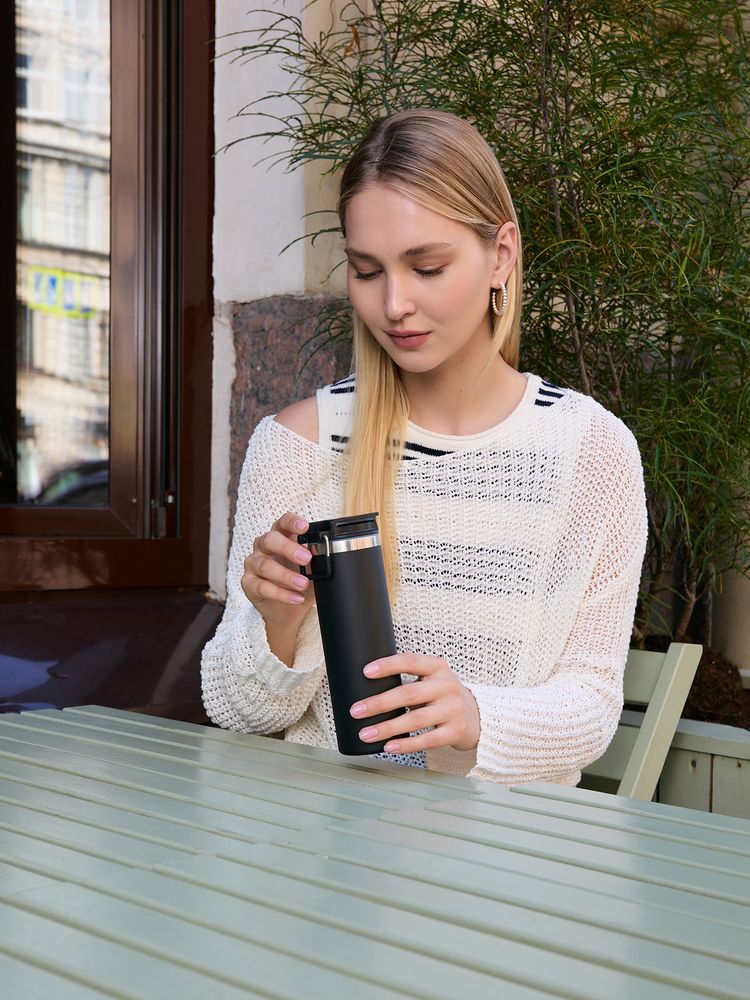 Термостакан Ringo Stark, черный / Миниатюра имиджевого (1000)