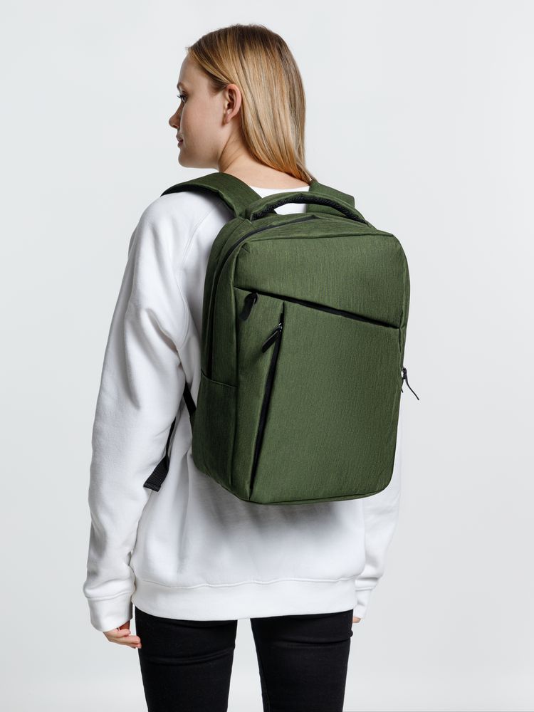 Рюкзак для ноутбука Onefold, хаки / Миниатюра модельного (1000)